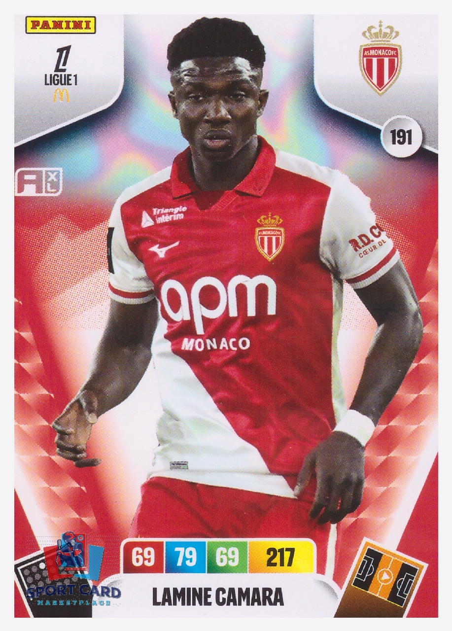 Panini Adrenalyn XL Ligue 1 2026-27 - Lamine Camara / AS Monaco #191