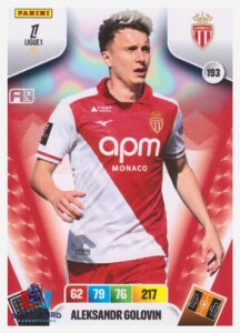 Panini Adrenalyn XL Ligue 1 2026-27 - Aleksandr Golovin / AS Monaco #193