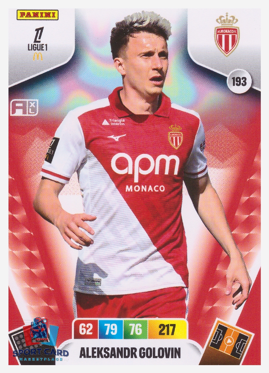 Panini Adrenalyn XL Ligue 1 2026-27 - Aleksandr Golovin / AS Monaco #193