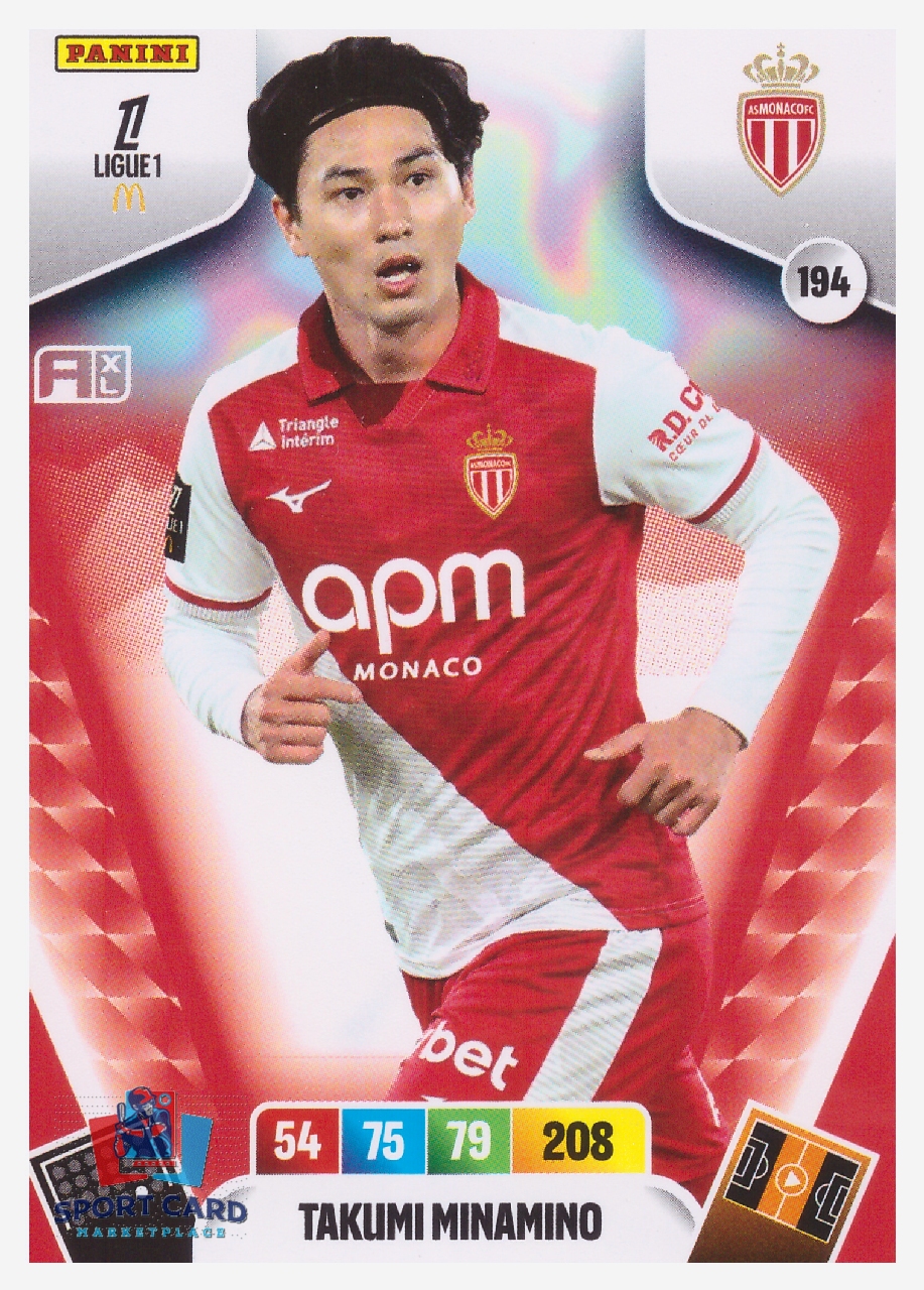 Panini Adrenalyn XL Ligue 1 2026-27 - Takumi Minamono / AS Monaco #194