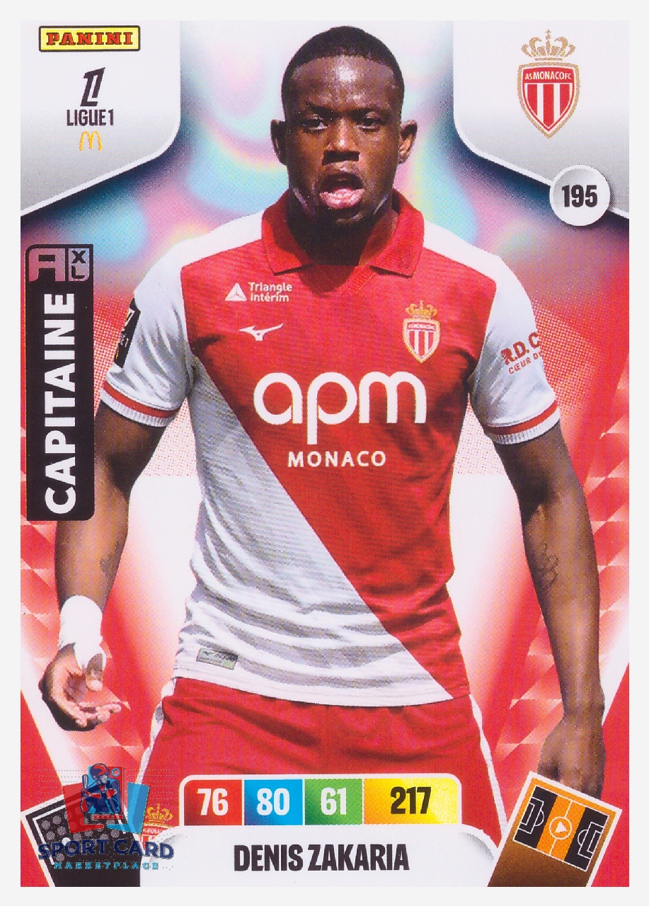 Panini Adrenalyn XL Ligue 1 2026-27 - Denis Zakaria / AS Monaco #195