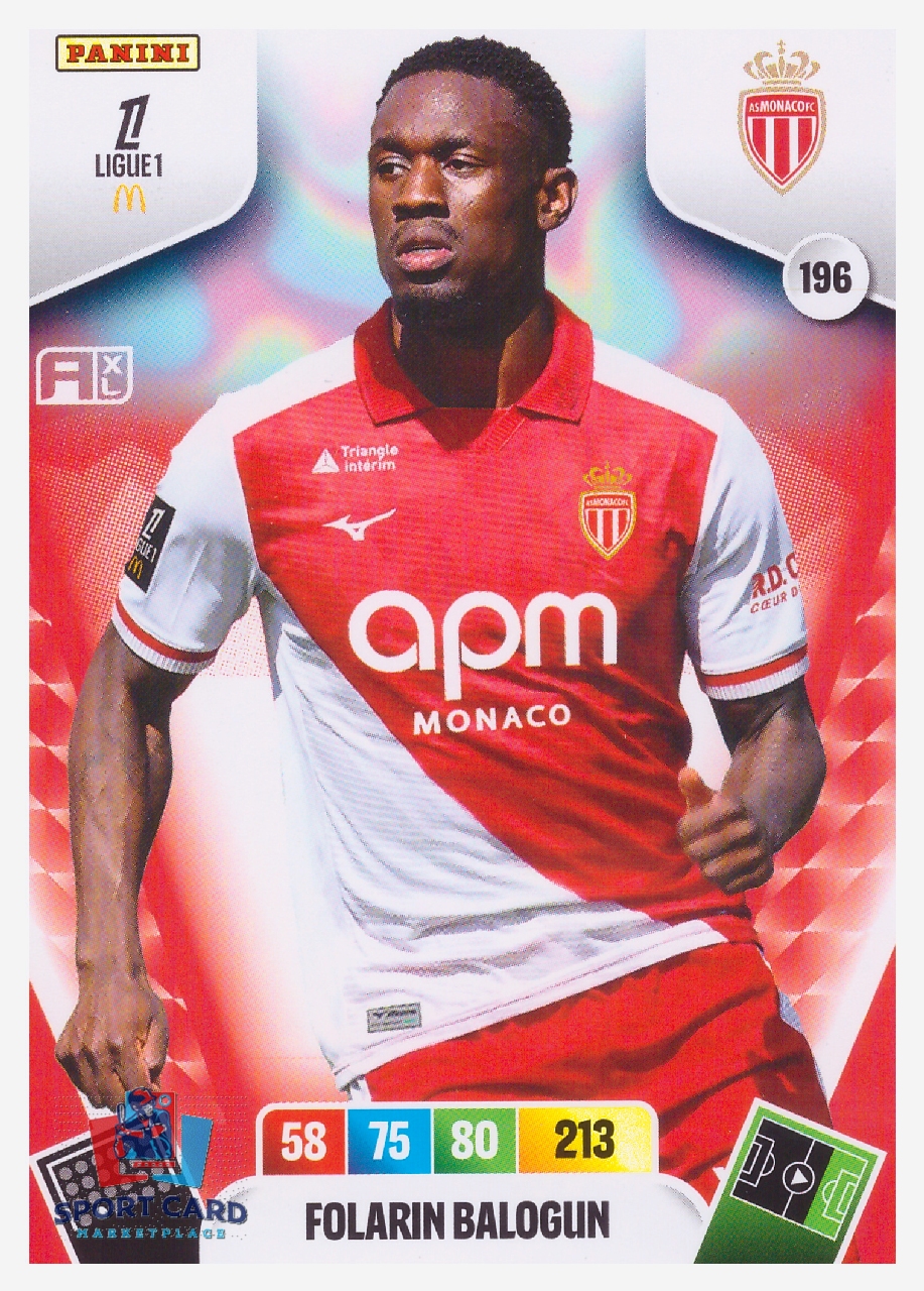 Panini Adrenalyn XL Ligue 1 2026-27 - Folarin Balogun / AS Monaco #196