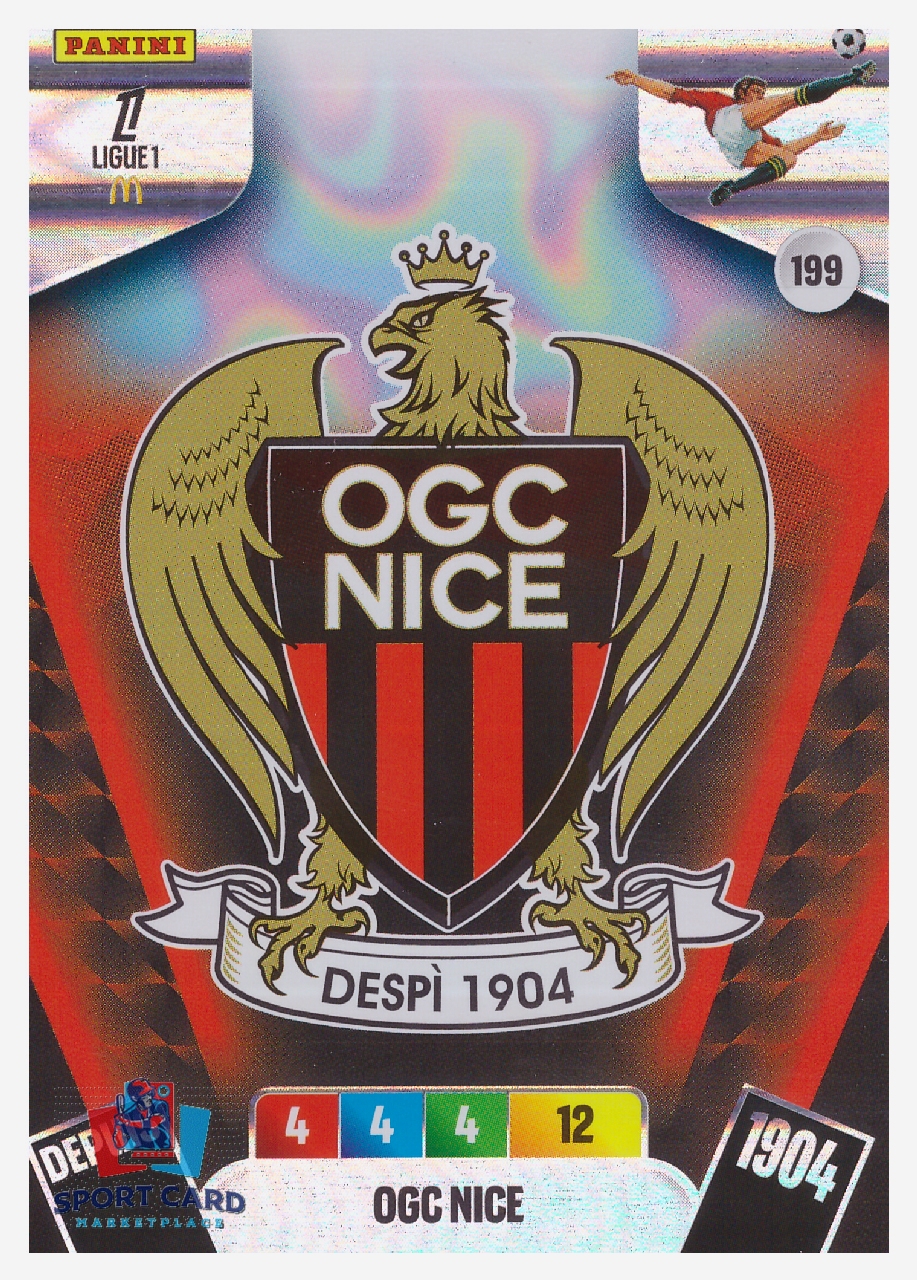 Panini Adrenalyn XL Ligue 1 2026-27 - Écusson / OGC Nice #199