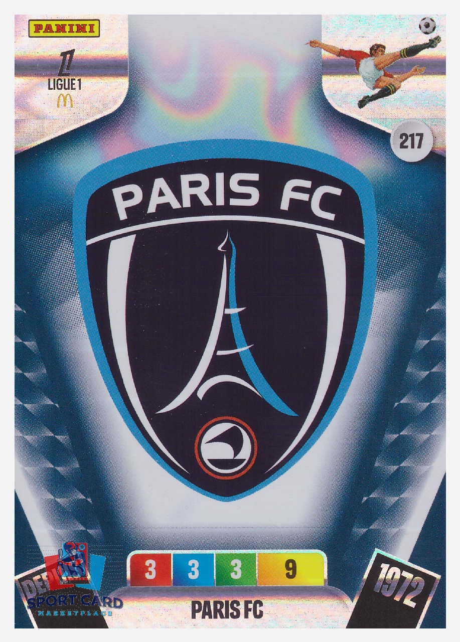 Panini Adrenalyn XL Ligue 1 2026-27 - Écusson / Paris FC #217