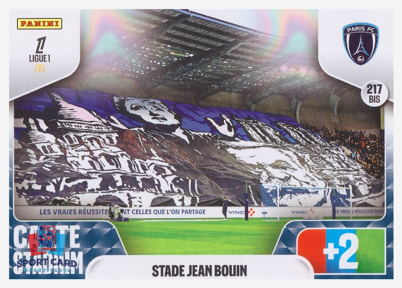Panini Adrenalyn XL Ligue 1 2026-27 - Stade Jean Bouin / Paris FC #217 bis