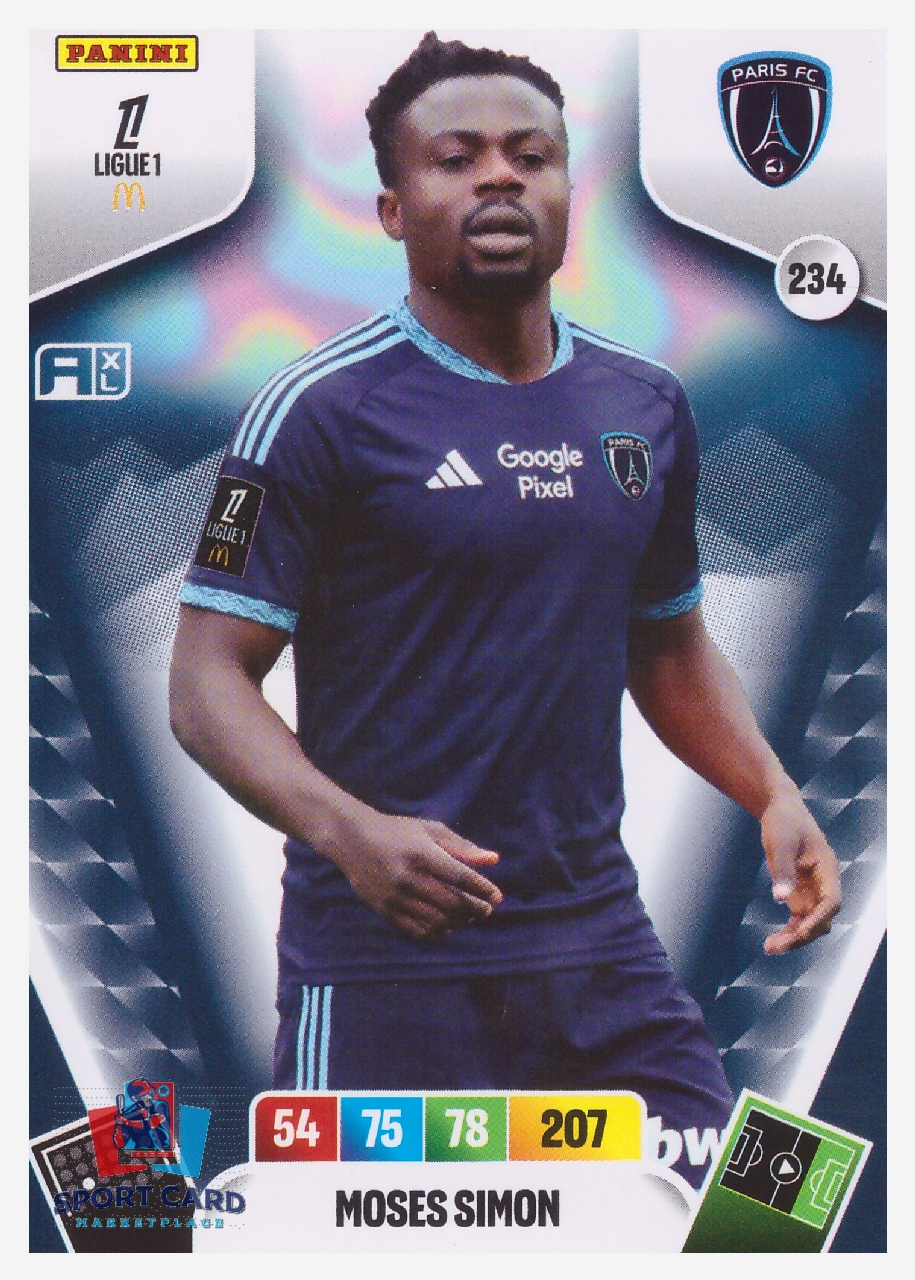 Panini Adrenalyn XL Ligue 1 2026-27 - Moses Simon / Paris FC #234