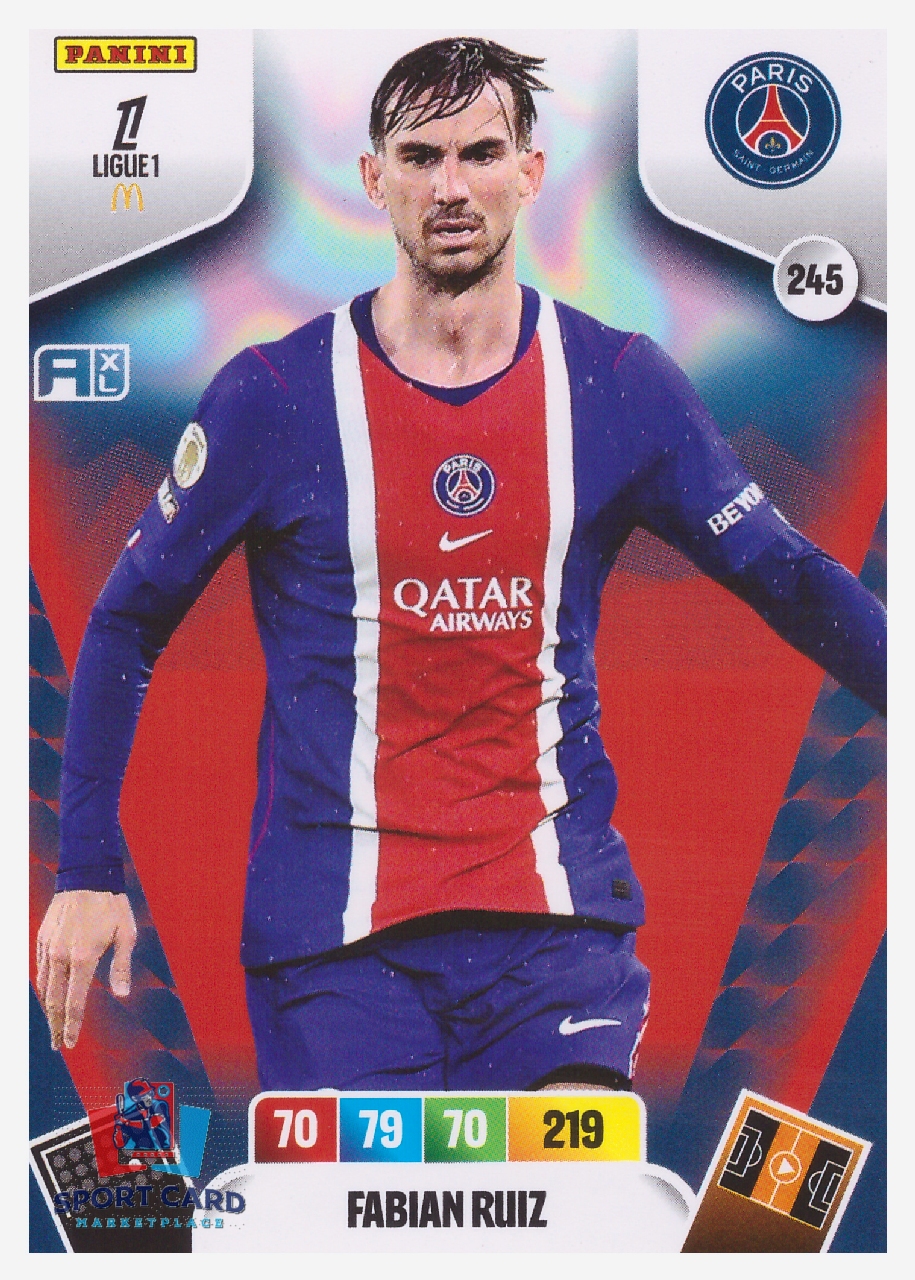 Panini Adrenalyn XL Ligue 1 2026-27 - Fabian Ruiz / Paris SG #245