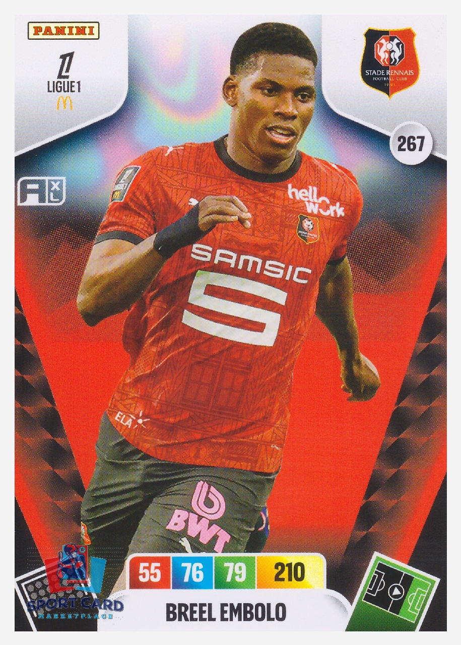 Panini Adrenalyn XL Ligue 1 2026-27 - Breel Embolo / Stade Rennais #267