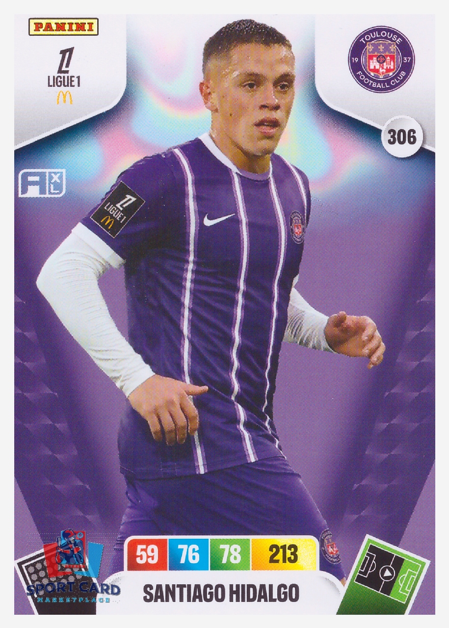Panini Adrenalyn XL Ligue 1 2026-27 - Santiago Hidalgo / Toulouse FC #306