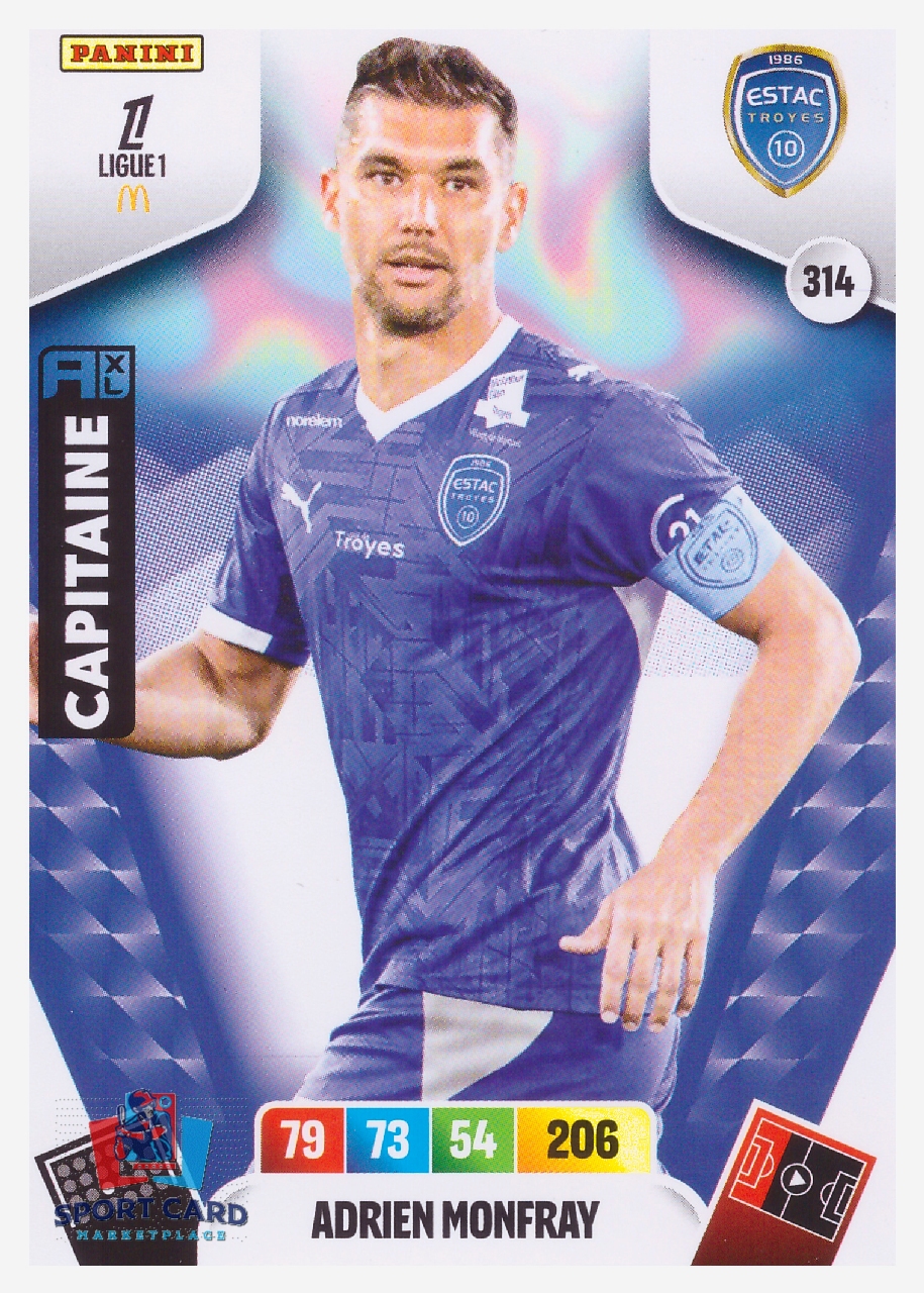 Panini Adrenalyn XL Ligue 1 2026-27 - Adien Monfray / ESTAC Troyes #314