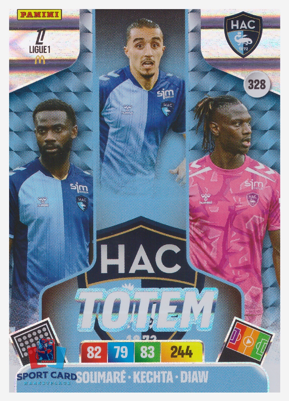 Panini Adrenalyn XL Ligue 1 2026-27 - Soumaré - Ketcha - Diaw / Le Havre - Totem #328