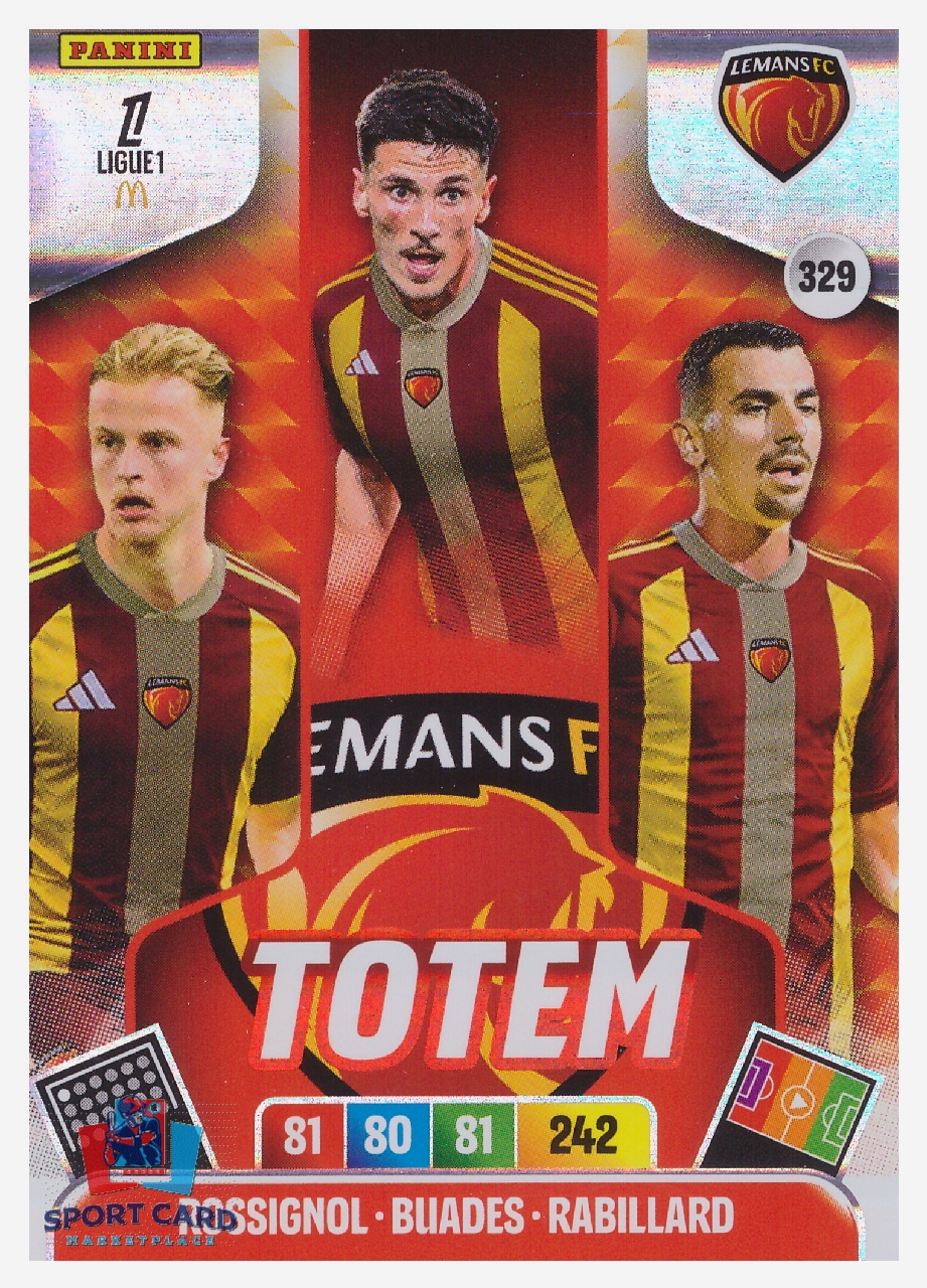 Panini Adrenalyn XL Ligue 1 2026-27 - Le Mans FC Joueurs / Le Mans FC - Totem - #329