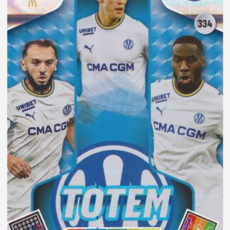 Panini Adrenalyn XL Ligue 1 2026-27 - Gouiri - Aguerd - Kondogbia / Olympique de Marseille - Totem #334