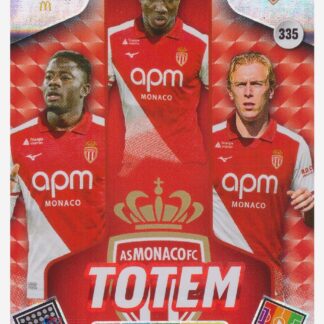 Panini Adrenalyn XL Ligue 1 2026-27 - Salisu - Camara - Bierteth / AS Monaco - Totem #335