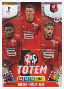 Panini Adrenalyn XL Ligue 1 2026-27 - Stade Rennais FC Joueurs / Stade Rennais FC - Totem - #339