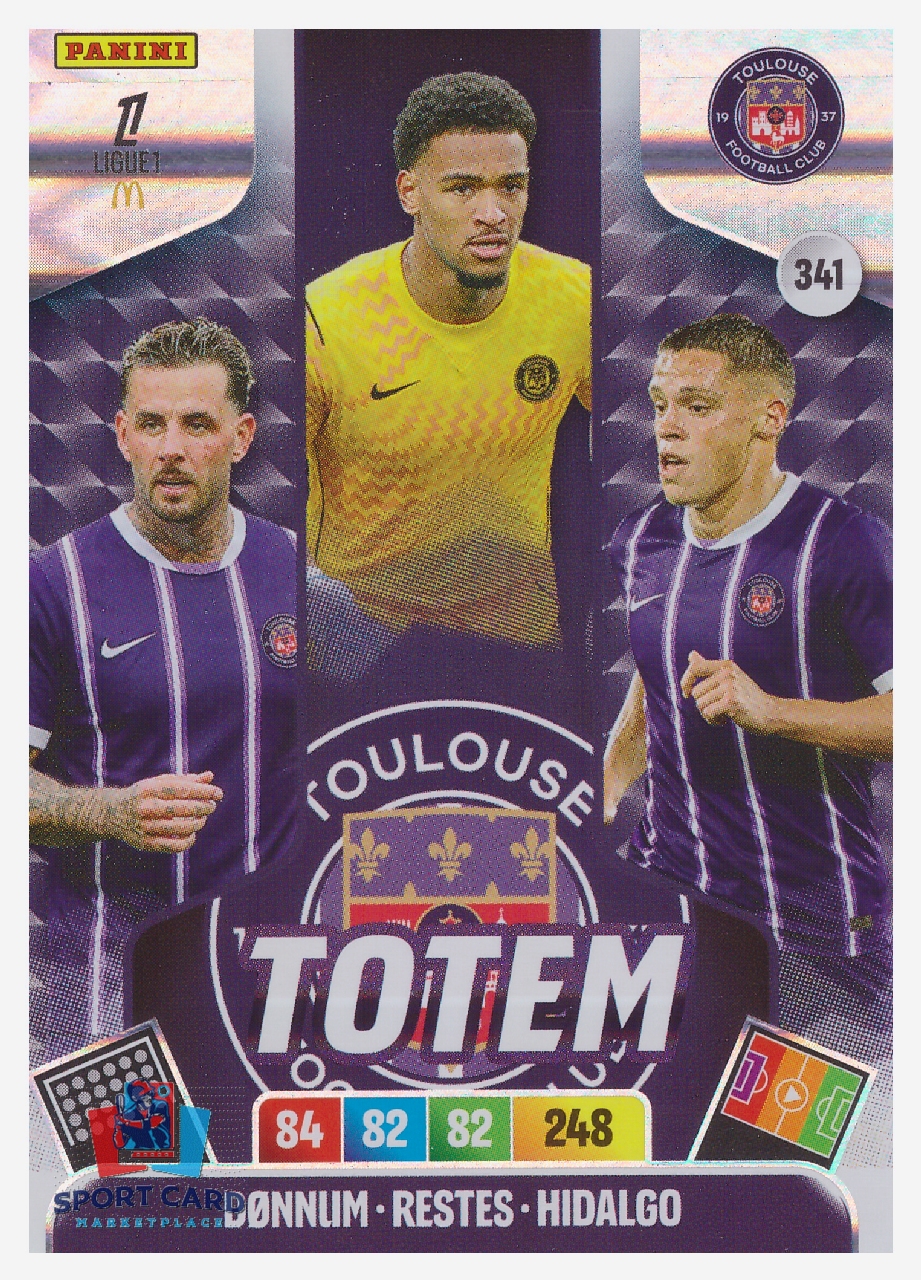 Panini Adrenalyn XL Ligue 1 2026-27 - Donnum - Restes - Hidalgo / Toulouse FC - Totem #341