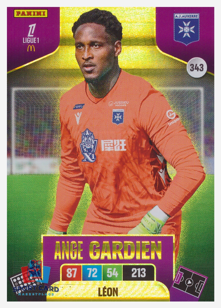 Panini Adrenalyn XL Ligue 1 2026-27 - Donovan Léon / AJ Auxerre - Ange Gardien #343