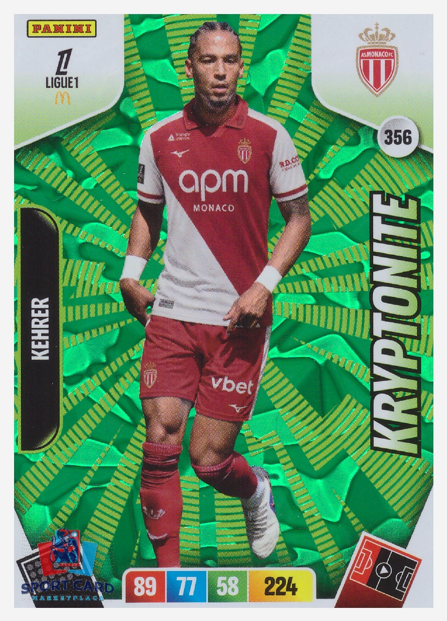 Panini Adrenalyn XL Ligue 1 2026-27 - Thilo Kehrer / AS Monaco - Kryptonite - #356