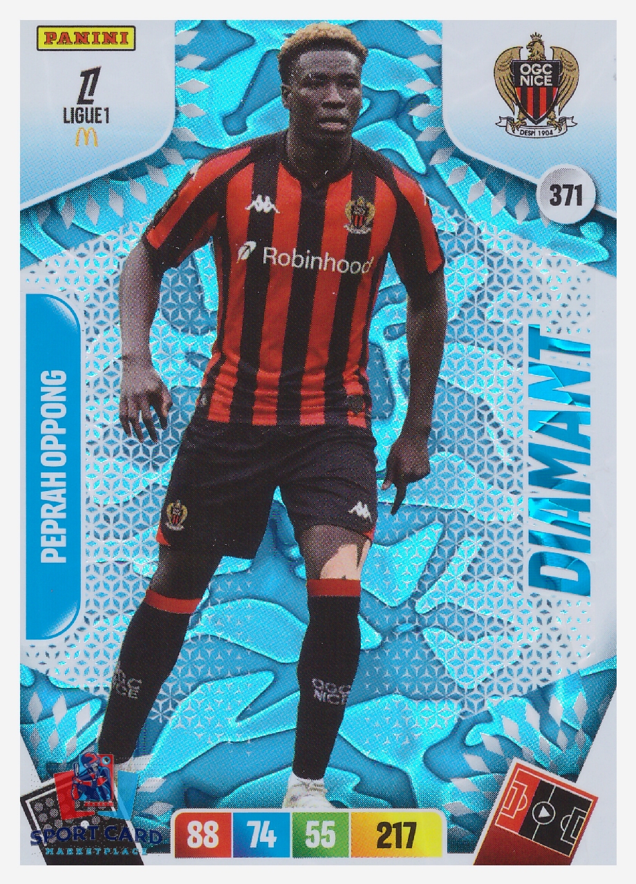 Panini Adrenalyn XL Ligue 1 2026-27 - Kojo Peprah Oppong / OGC Nice - Diamant - #371