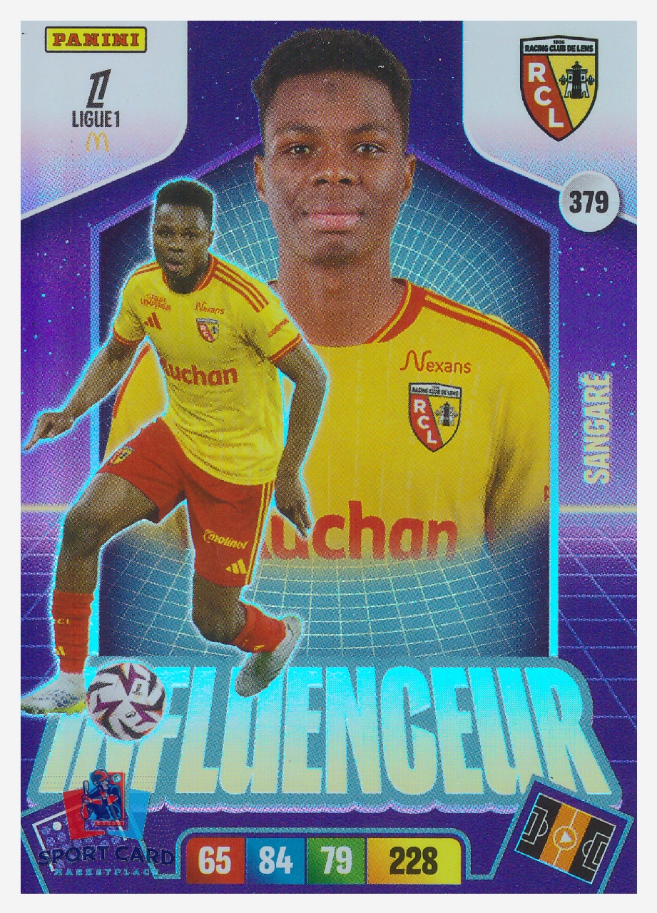 Panini Adrenalyn XL Ligue 1 2026-27 - Mamadou Sangaré / RC Lens - Influenceur #379