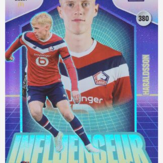 Panini Adrenalyn XL Ligue 1 2026-27 - Hákon Arnar Haraldsson / LOSC Lille - Influenceur - #380