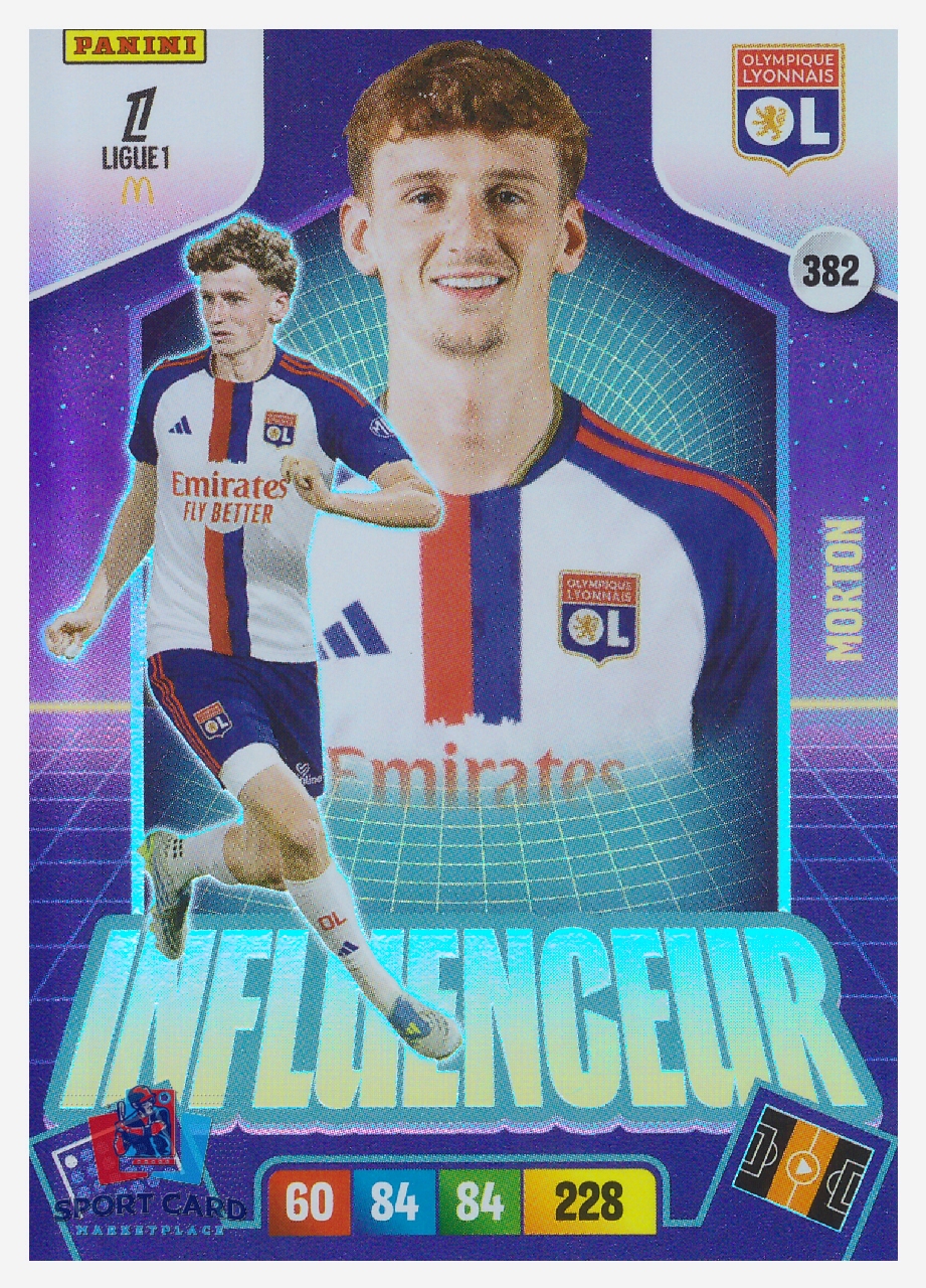 Panini Adrenalyn XL Ligue 1 2026-27 - Tyler Morton / Olympique Lyonnais - Influenceur #382
