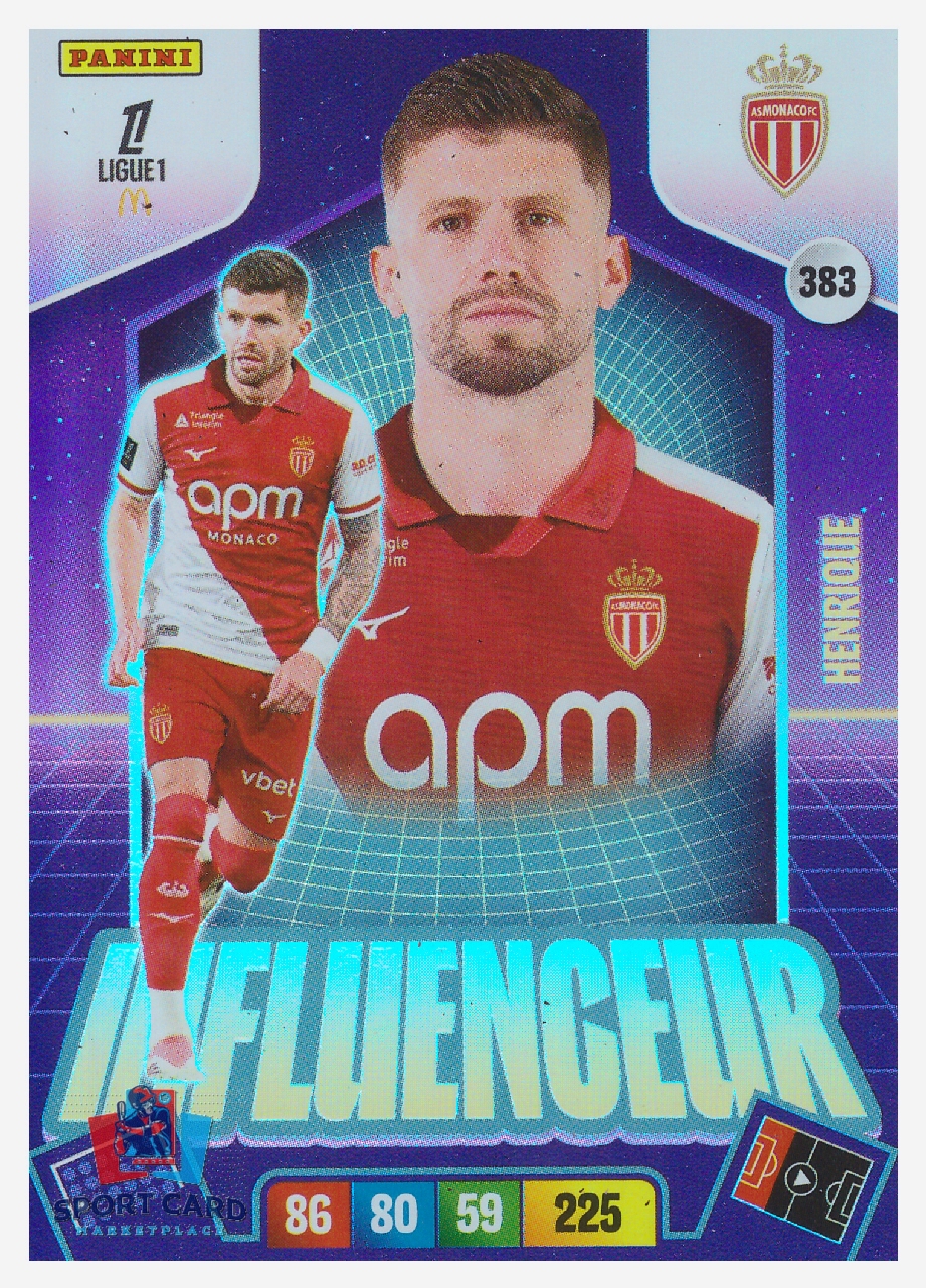 Panini Adrenalyn XL Ligue 1 2026-27 - Caio Henrique / AS Monaco - Influenceur #383