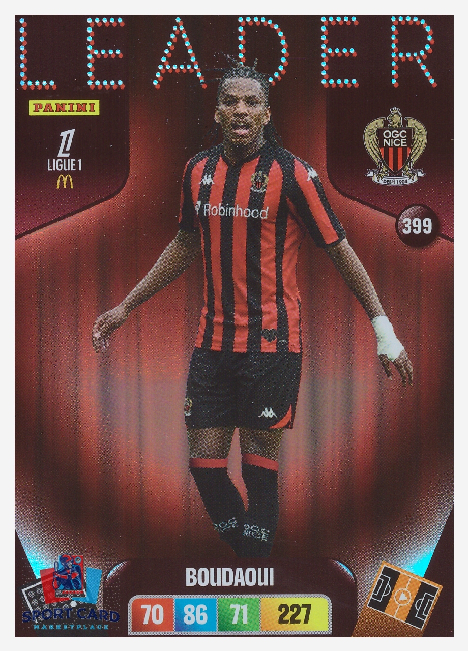 Panini Adrenalyn XL Ligue 1 2026-27 - Hicham Boudaoui / OGC Nice - Leader - #399