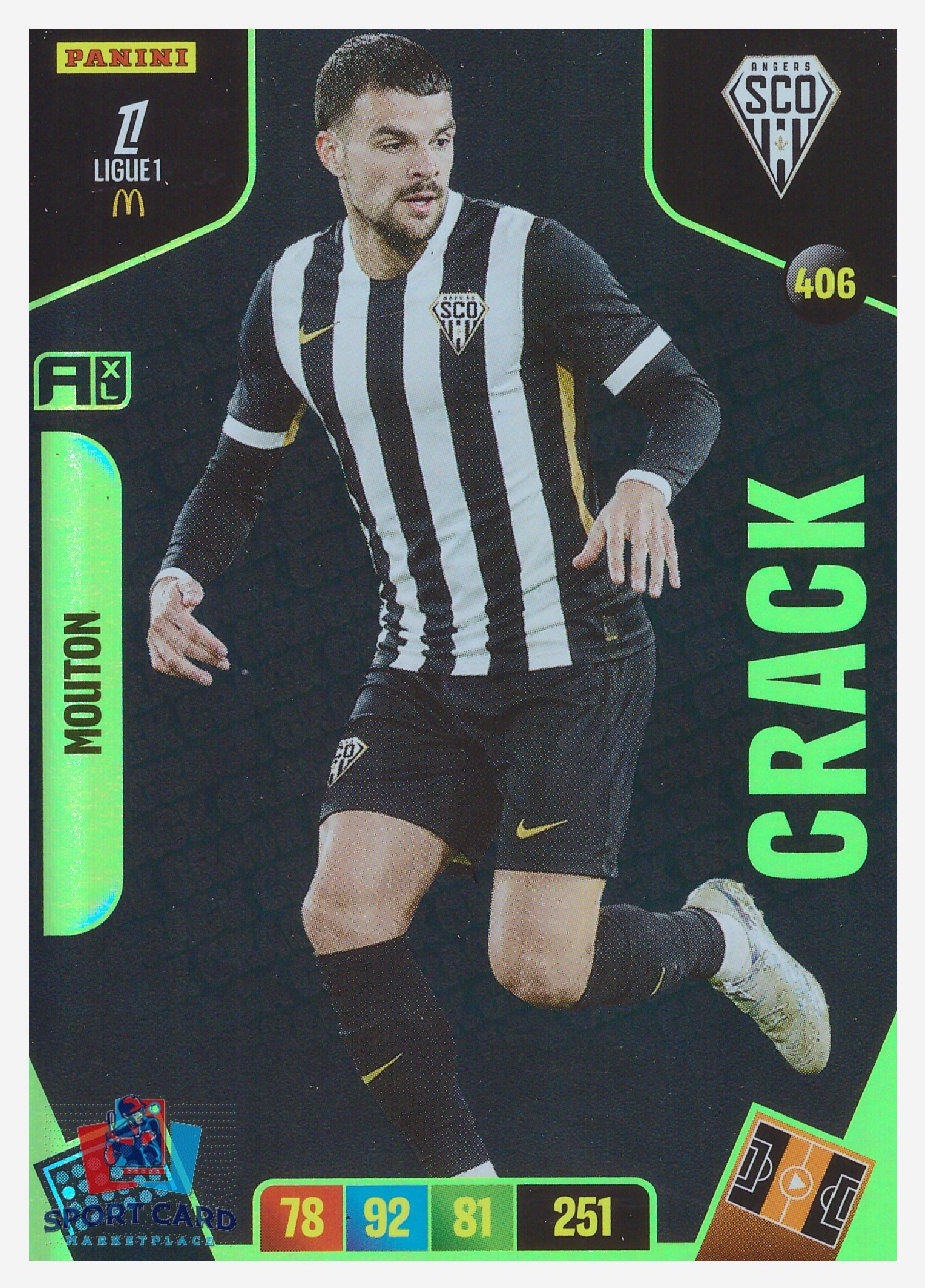 Panini Adrenalyn XL Ligue 1 2026-27 - Louis Mouton / Angers SCO - Crack - #406