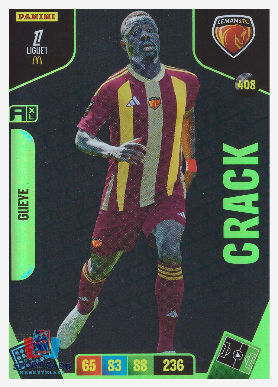 Panini Adrenalyn XL Ligue 1 2026-27 - Dame Gueye / Le Mans FC - Crack - #408