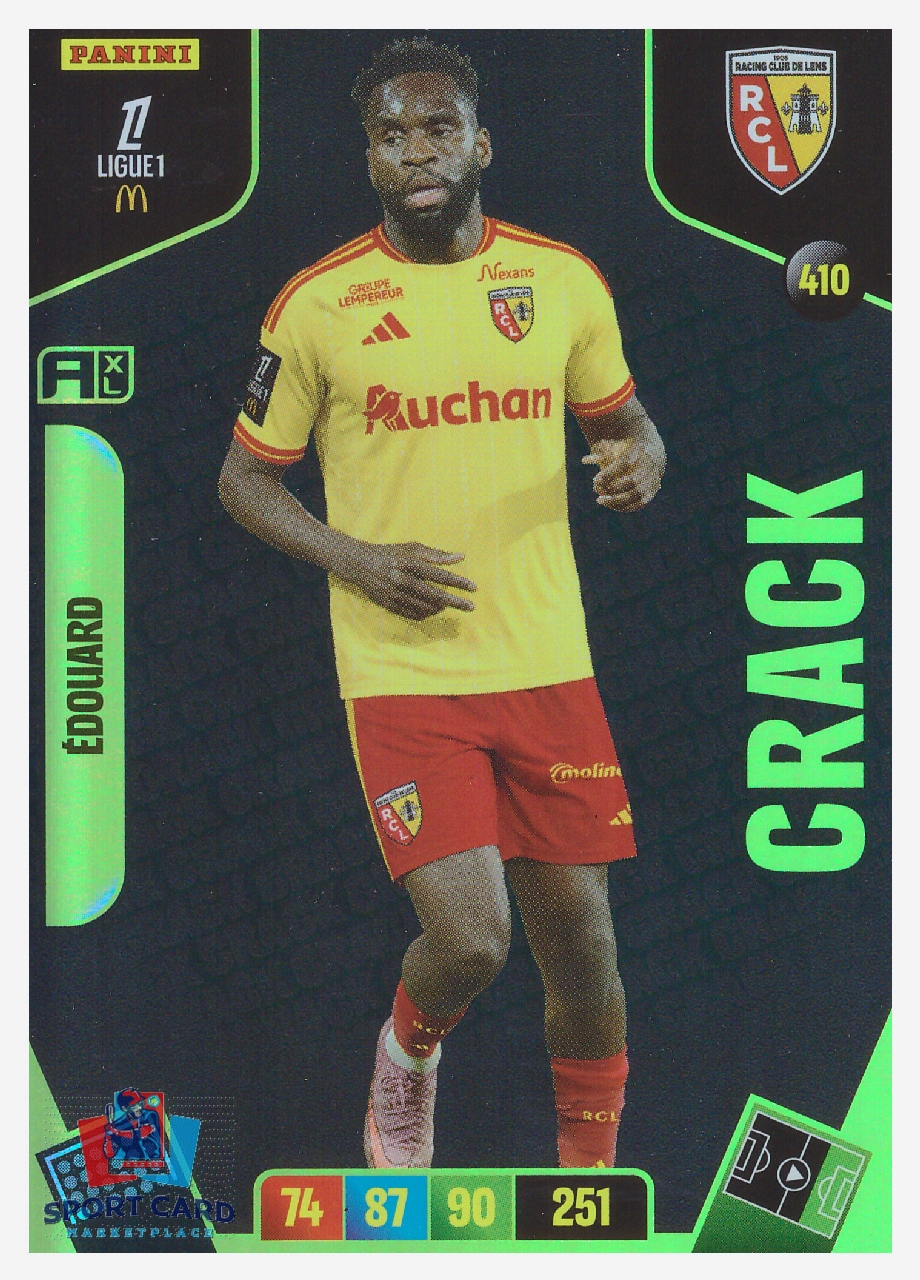 Panini Adrenalyn XL Ligue 1 2026-27 - Odsonne Édouard / RC Lens - Crack - #410