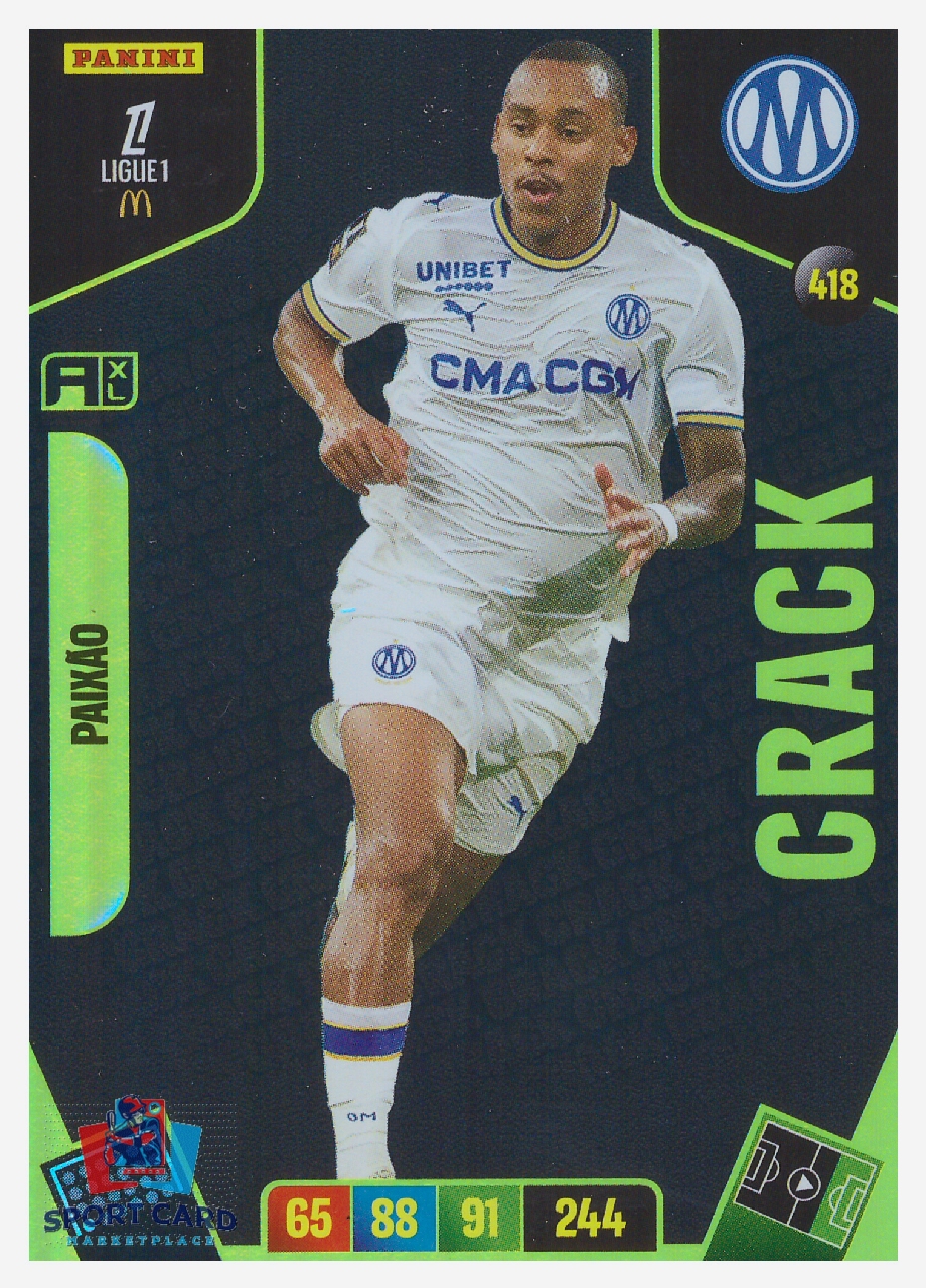 Panini Adrenalyn XL Ligue 1 2026-27 - Igor Paixão / Olympique de Marseille - Crack - #418