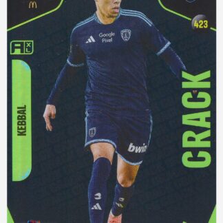Panini Adrenalyn XL Ligue 1 2026-27 - Ilan Kebbal / Paris FC - Crack - #423