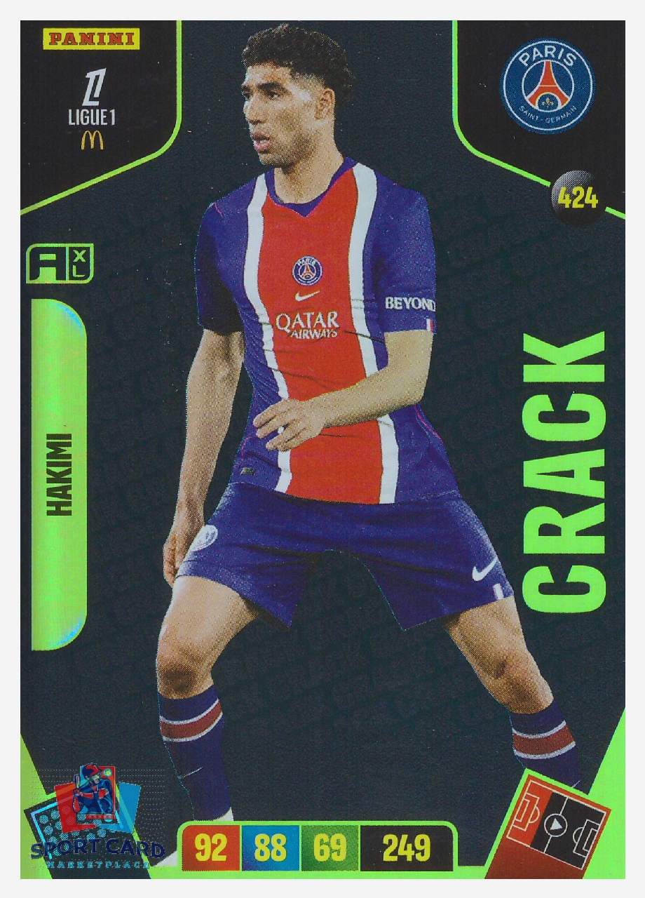Panini Adrenalyn XL Ligue 1 2026-27 - Achraf Hakimi / Paris Saint-Germain - Crack - #424
