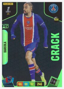 Panini Adrenalyn XL Ligue 1 2026-27 - Bradley Barcola / Paris Saint-Germain - Crack - #426
