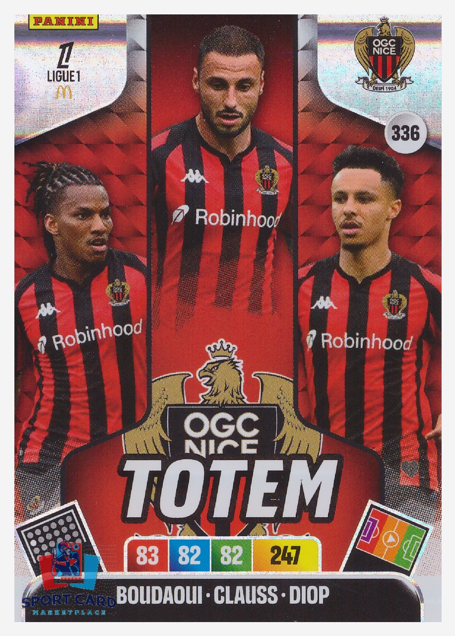 Panini Adrenalyn XL Ligue 1 2026-27 - OGC Nice Joueurs / OGC Nice - Totem - #336