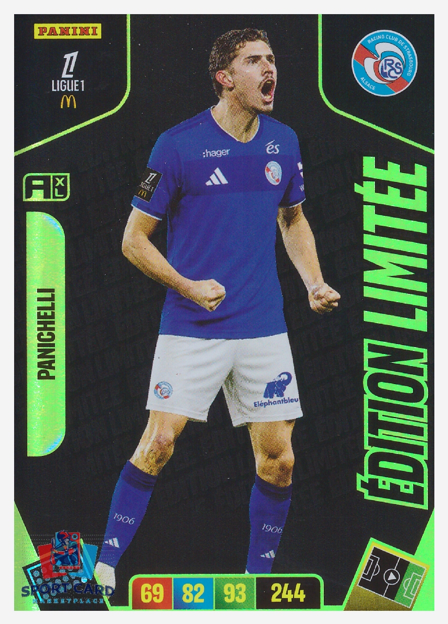 Panini Adrenalyn XL Ligue 1 2026-27 - Joaquín Panichelli / RC Strasbourg Alsace - Édition Limitée #EL-JP