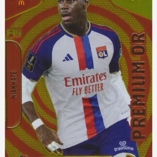 Panini Adrenalyn XL Ligue 1 2026-27 - Moussa Niakhité / Olympique Lyonnais - Édition Limitée / Premium Or #EL-MN