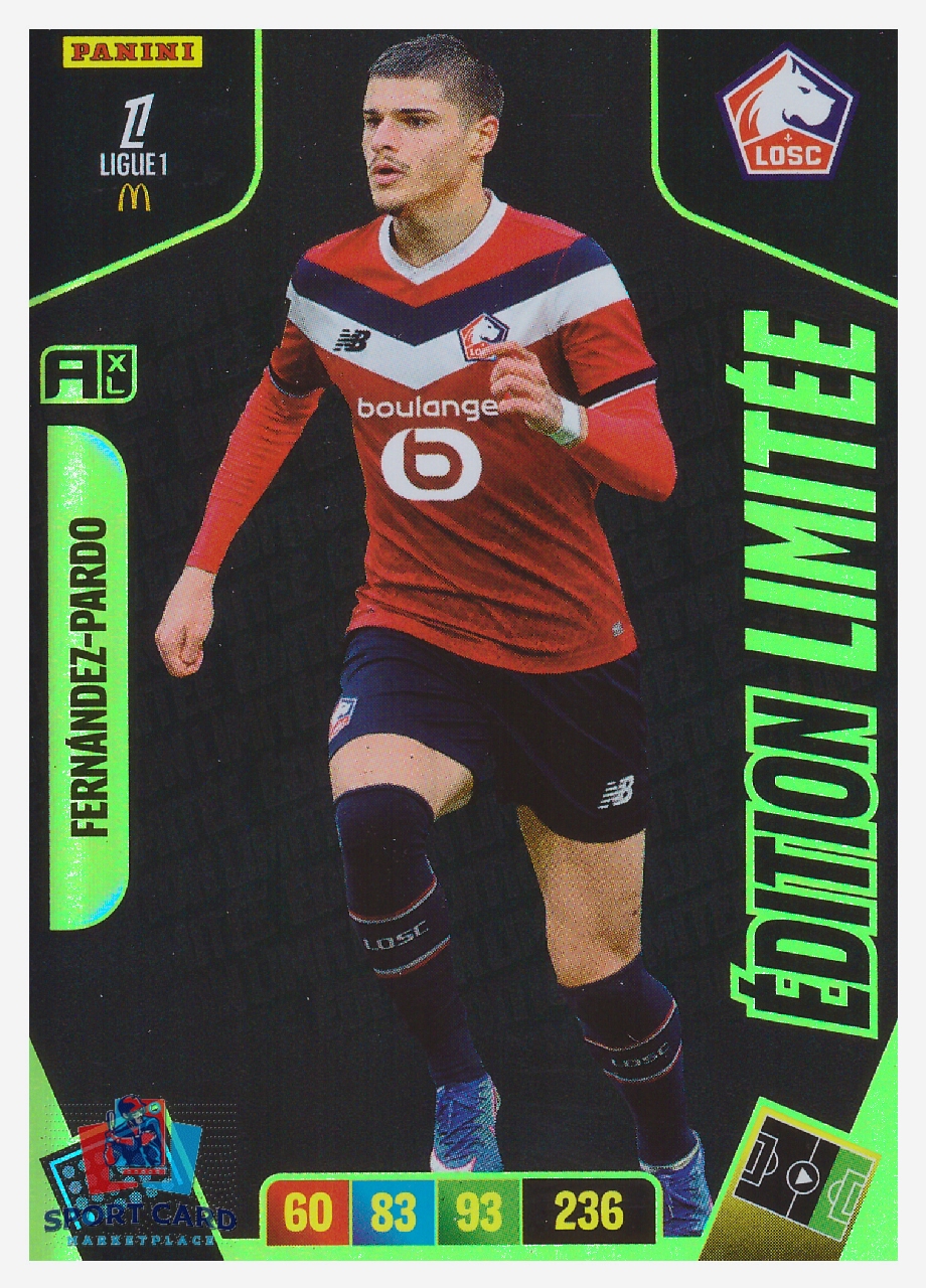 Panini Adrenalyn XL Ligue 1 2026-27 - Matías Fernández-Pardo / LOSC Lille - Édition Limitée #EL-MP