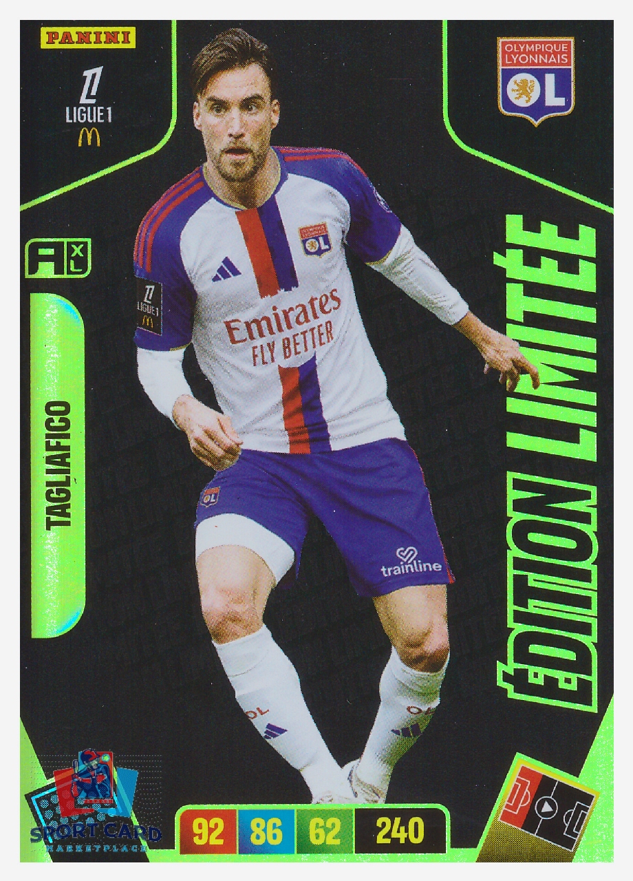 Panini Adrenalyn XL Ligue 1 2026-27 - Nicolás Tagliafico / Olympique Lyonnais - Édition Limitée #EL-NT