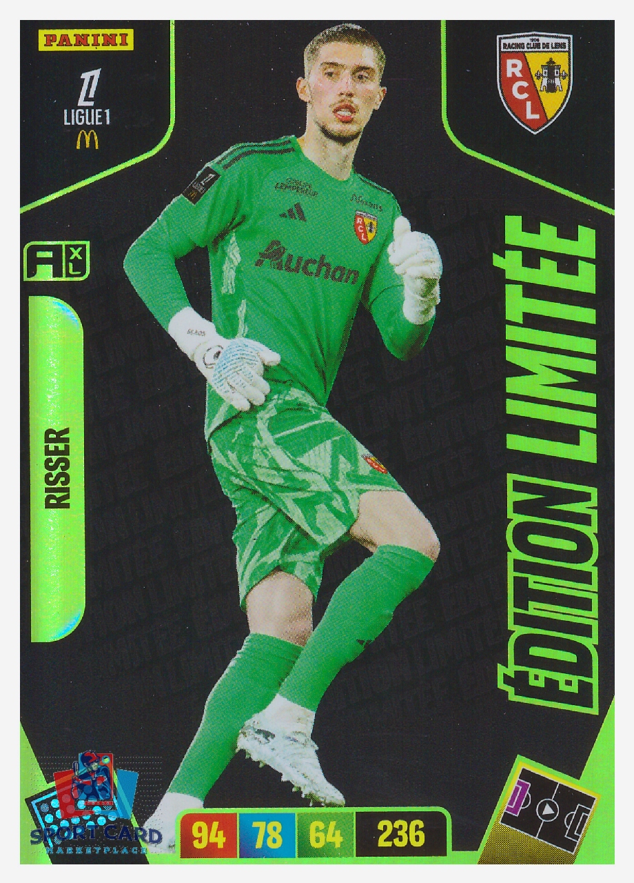 Panini Adrenalyn XL Ligue 1 2026-27 - Robin Risser / RC Lens - Édition Limitée #EL-RR