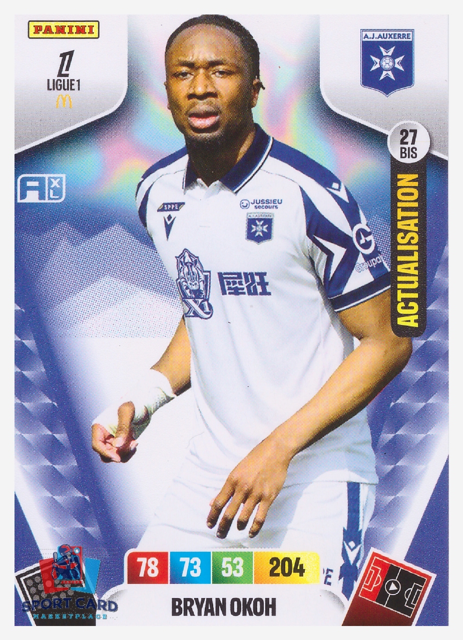 Panini Adrenalyn XL Ligue 1 2026-27 - Beyan Okoh / AJ Auxerre #27bis