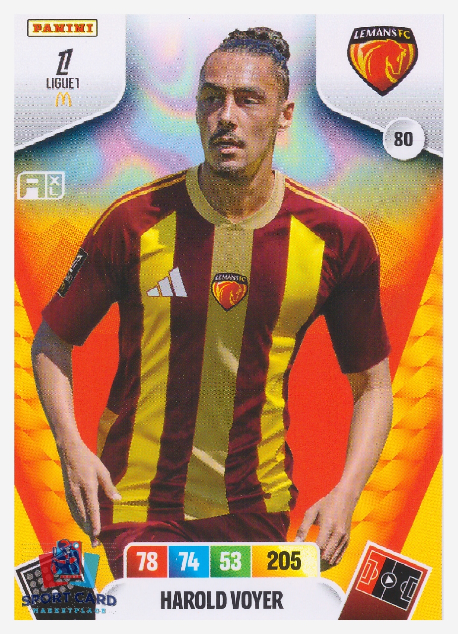 Panini Adrenalyn XL Ligue 1 2026-27 - Harold Voyer / Le Mans FC #80