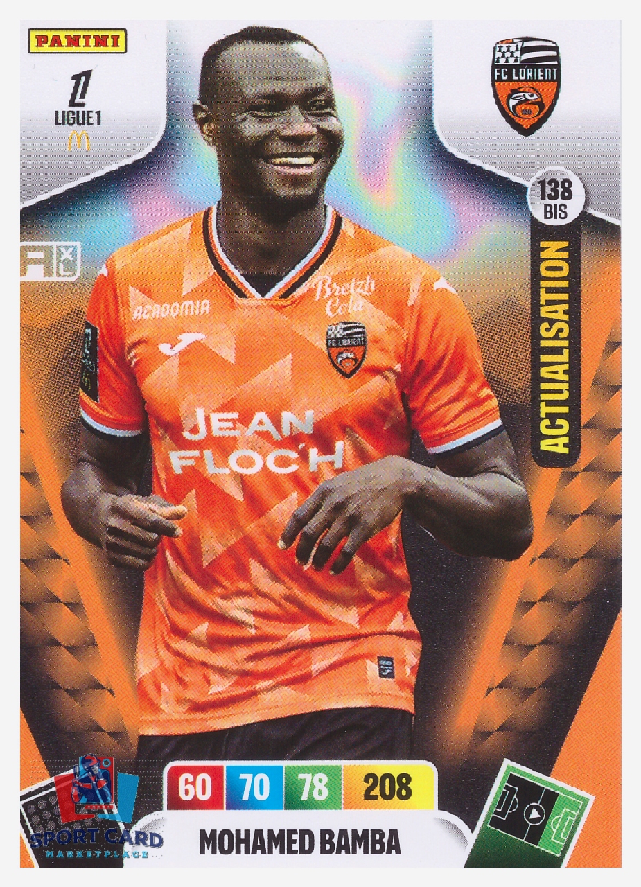 Panini Adrenalyn XL Ligue 1 2026-27 - Mohamed Bamba / FC Lorient #138bis