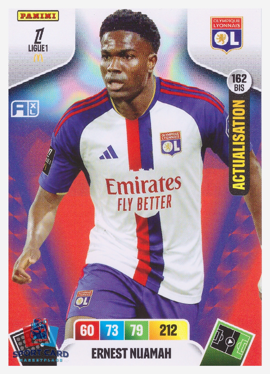 Panini Adrenalyn XL Ligue 1 2026-27 - Ernest Nuamah / Olympique Lyonnais #162bis