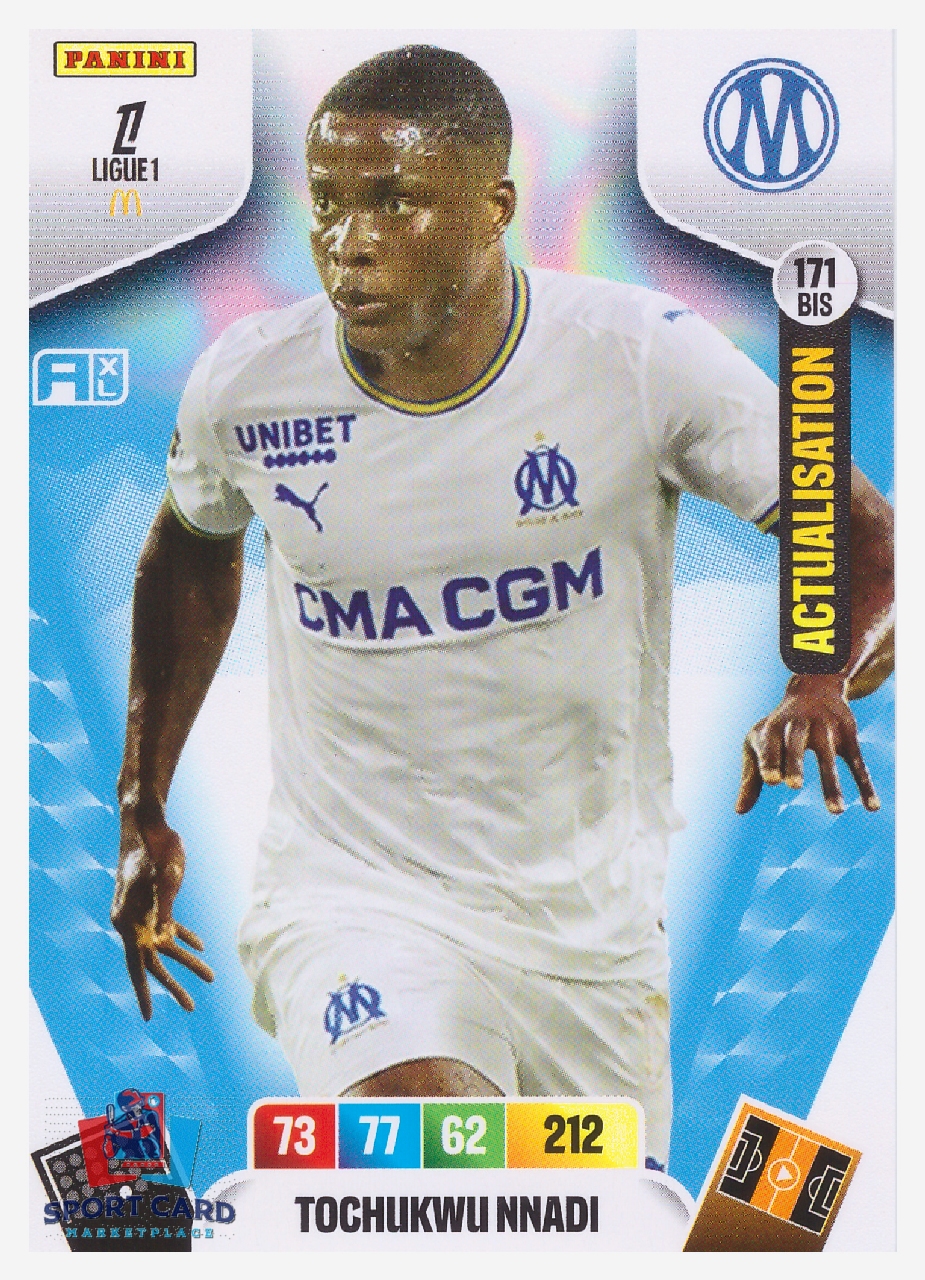 Panini Adrenalyn XL Ligue 1 2026-27 - Tochukwu Nnadi / Olympique de Marseille #171bis