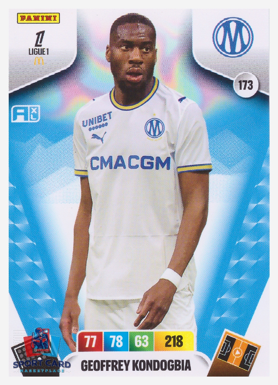Panini Adrenalyn XL Ligue 1 2026-27 - Geoffrey Kondogbia / Olympique de Marseille #173