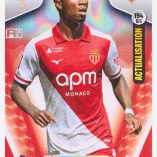 Panini Adrenalyn XL Ligue 1 2026-27 - Aladji Bamba / AS Monaco #194bis