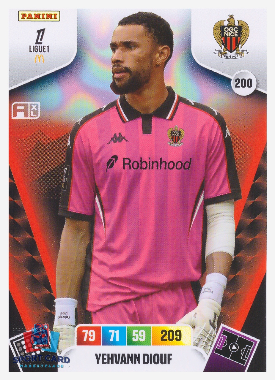 Panini Adrenalyn XL Ligue 1 2026-27 - Yehvann Diouf / OGC Nice #200