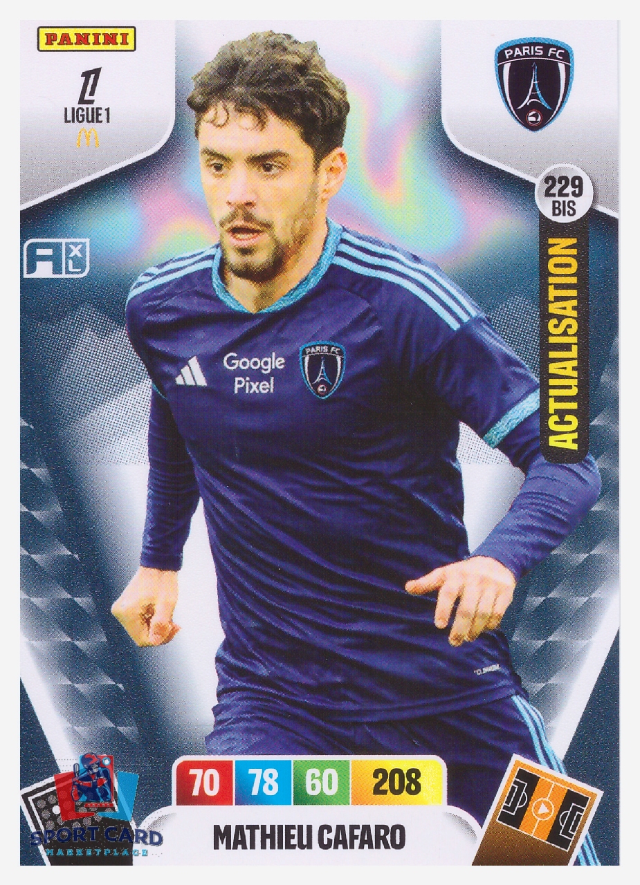Panini Adrenalyn XL Ligue 1 2026-27 - Mathieu Cafaro / Paris FC #229bis